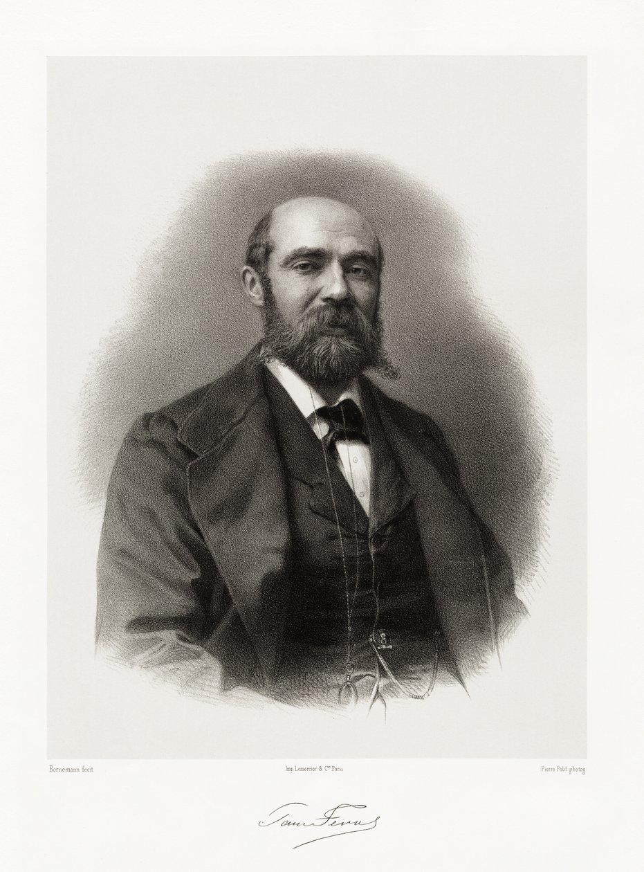 Paul Feval, 1865-66 by Bornemann