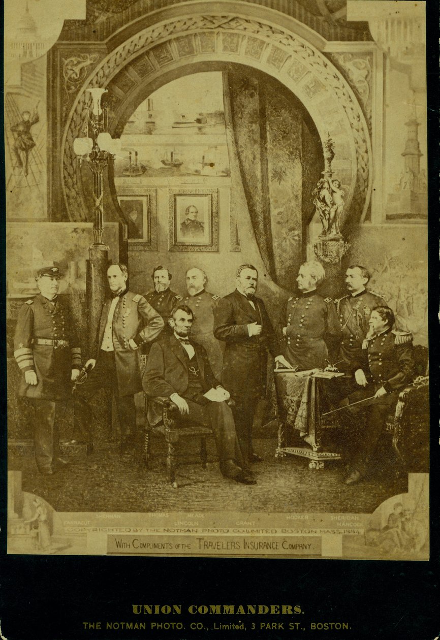 Birlik Komutanları. by Boston The Notman Photo Co.