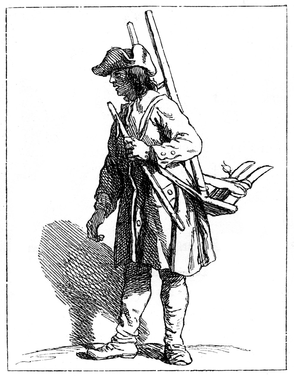 Bir Sokak Kapıcısı, 1737-1742. by Bouchardon