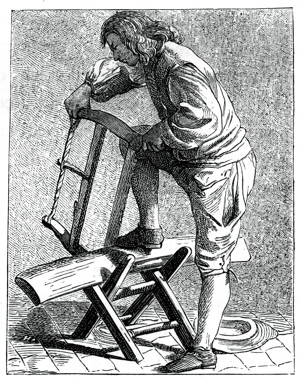 Bir Odun Kesici, 1737-1742. by Bouchardon