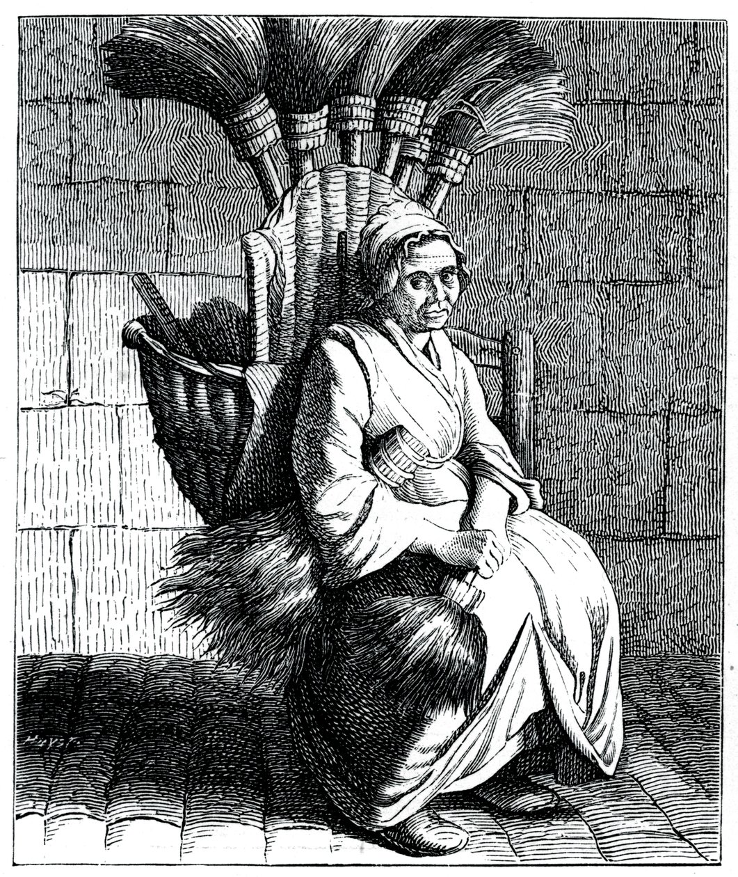 Süpürgeler! Süpürgeler!, 1737-1742. by Bouchardon