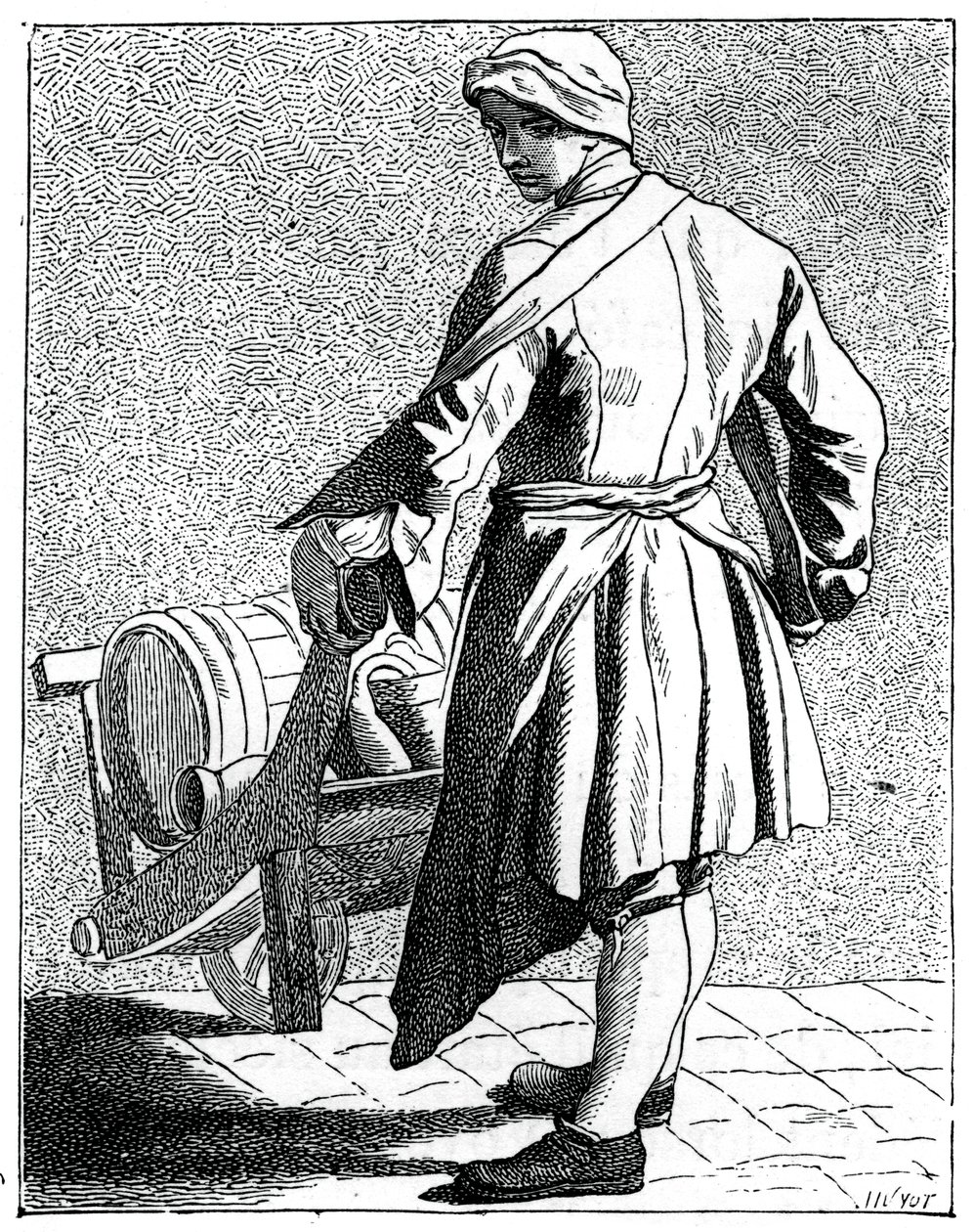 Gezici sirke üreticisi, 1737-1742. by Bouchardon
