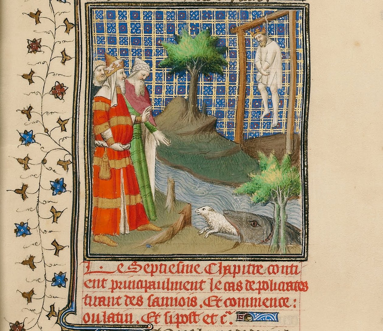 Polycrates Asıldı, yaklaşık 1413-1415 by Boucicaut Master,