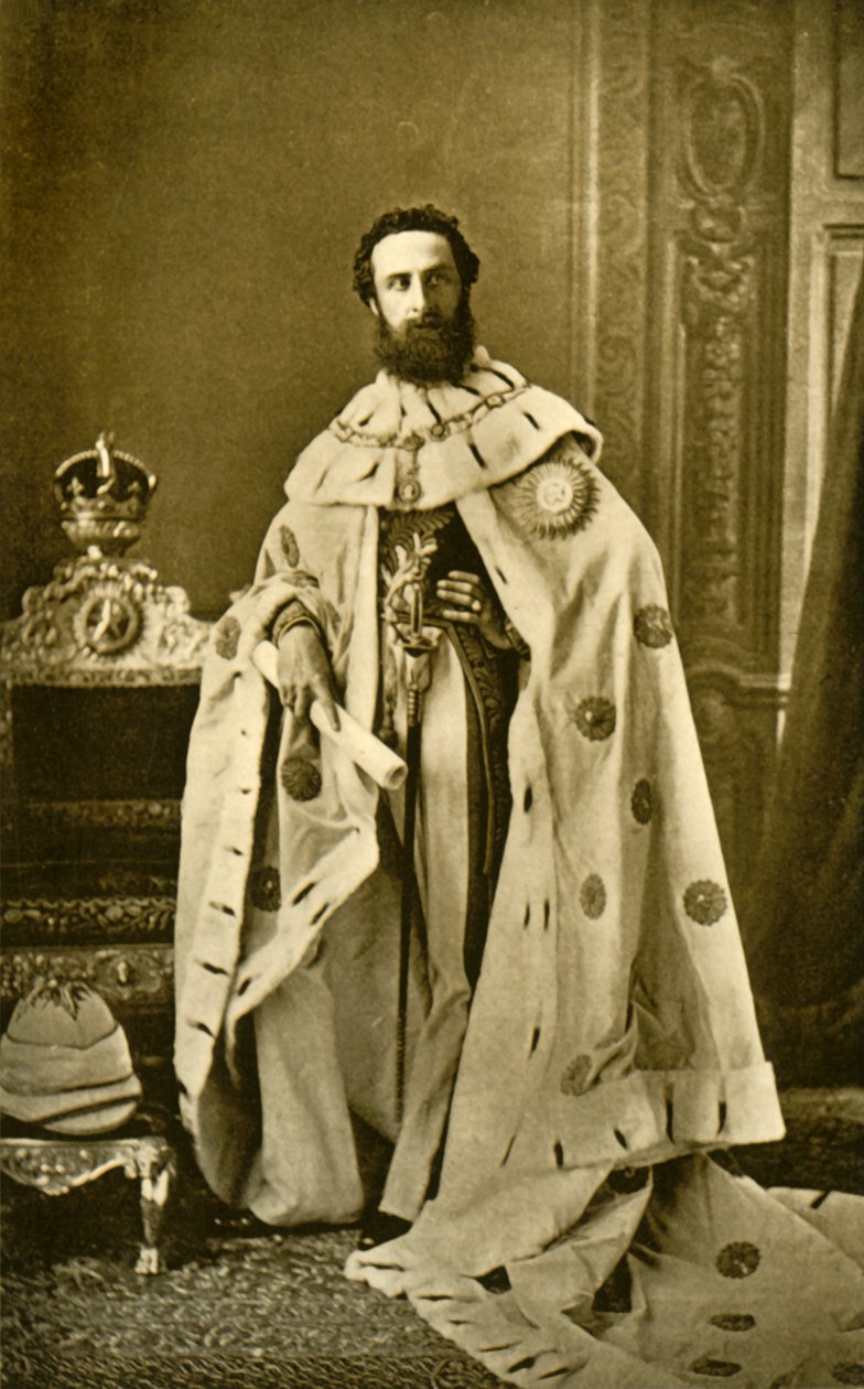 Lord Lytton, c1877, 1901. by Bourne and Shepherd