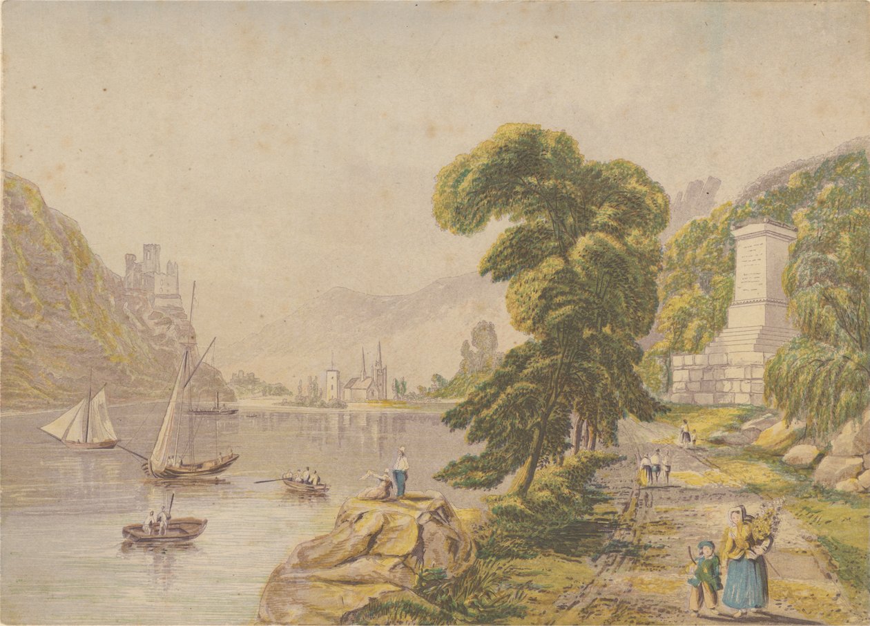 Bingen yakınında görüntüle by Bradshaw and Blacklock