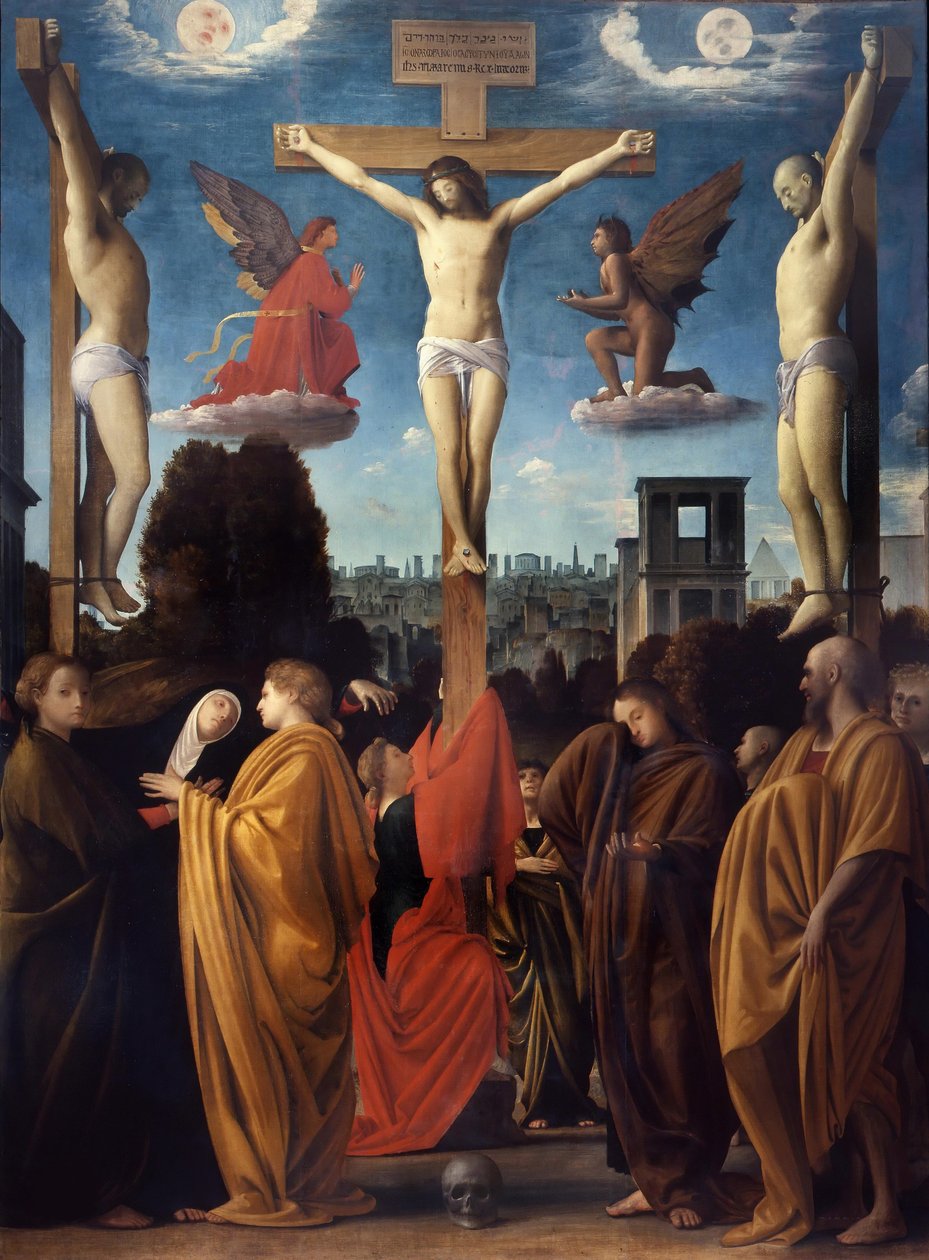 Çarmıha Gerilme, ca. 1505-1510. by Bramantino