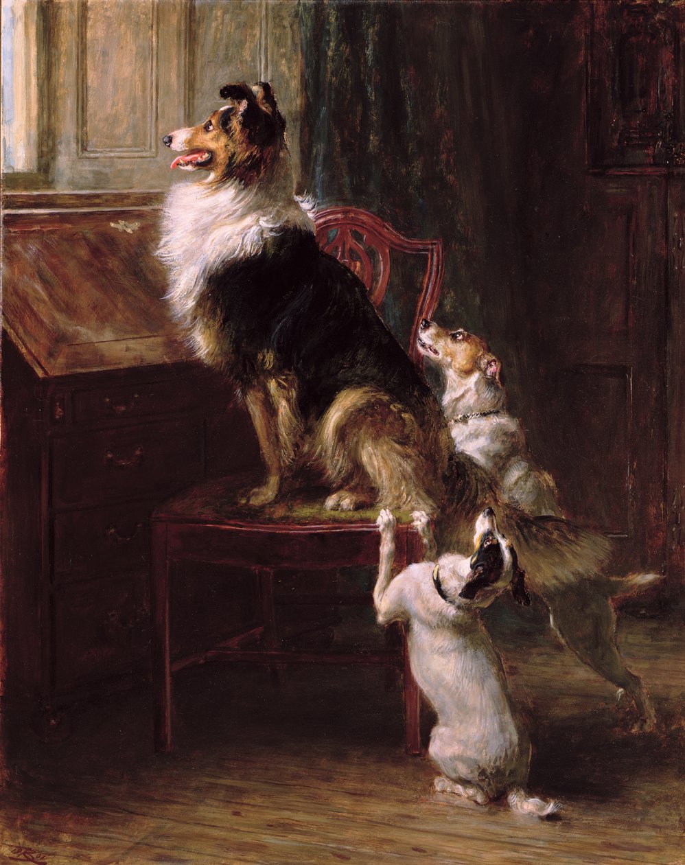 Ayrılmış Koltuk, 1901 by Briton Riviere