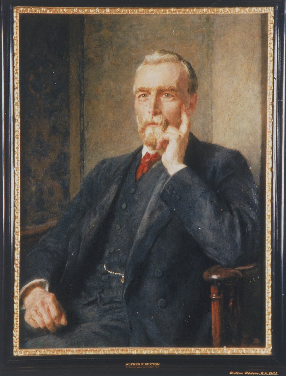 "Alfred Fowell Buxton", 1917. by Briton Riviere