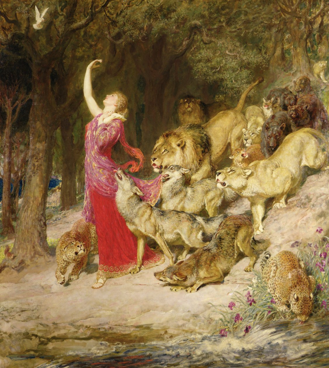 Afrodit, 1902 by Briton Riviere