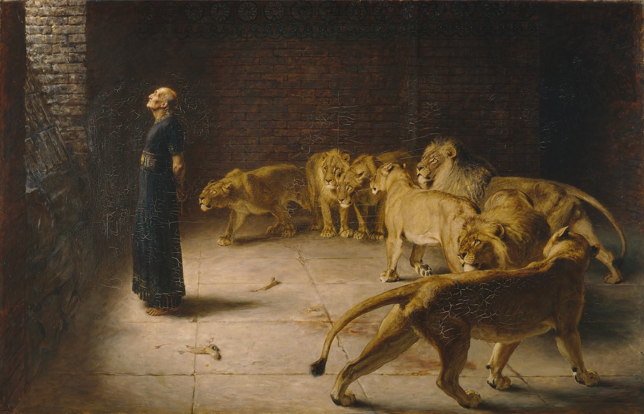 Daniel'in Kral'a Cevabı by Briton Riviere