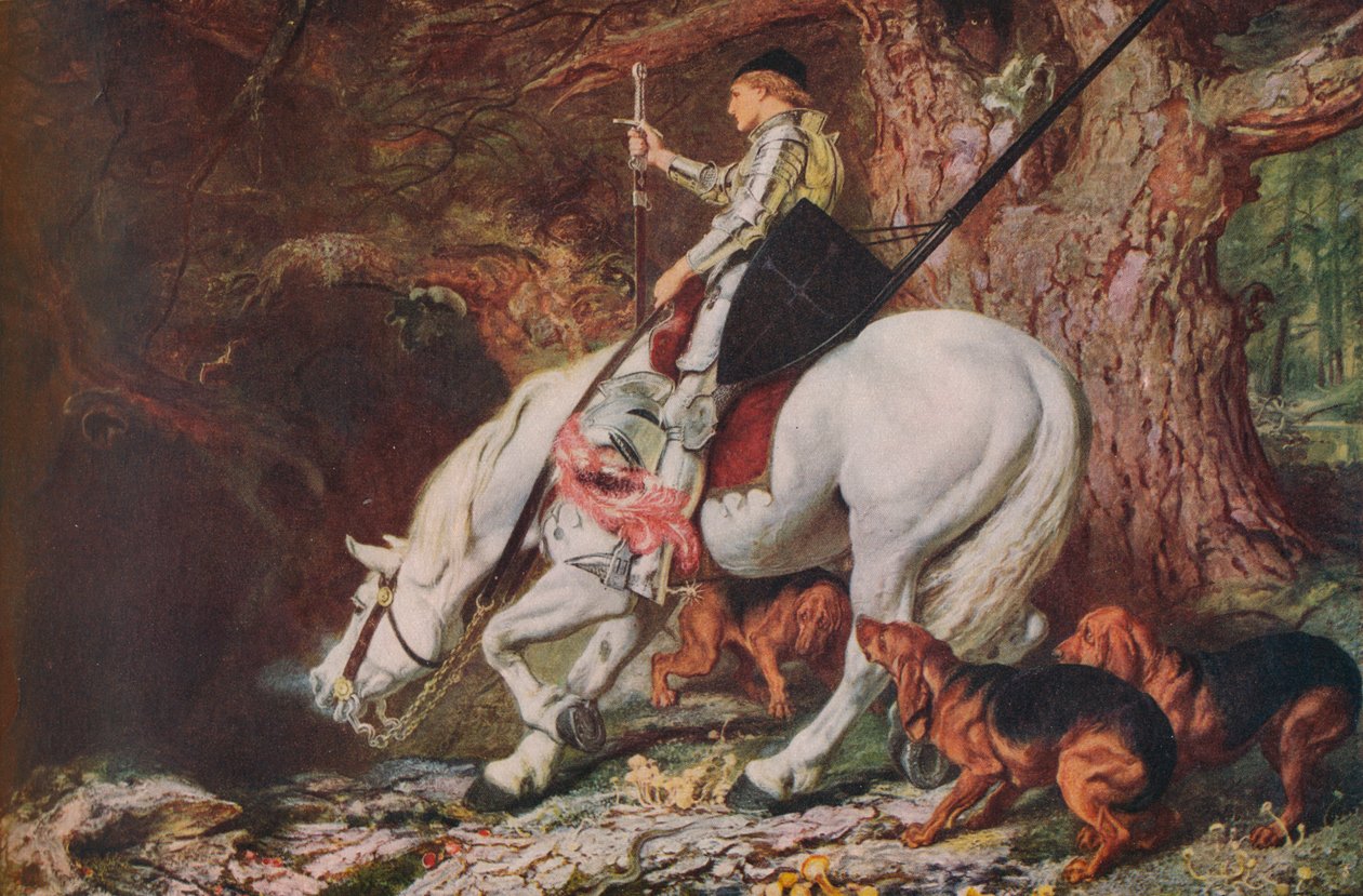 Ellerinde Ya Rab!, 1879, 1918 by Briton Riviere