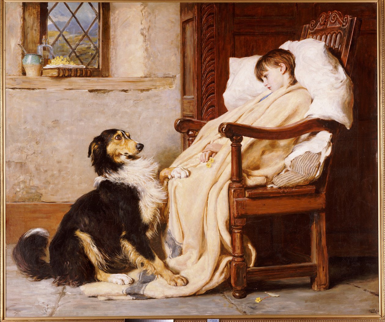 Eski Oyun Arkadaşları, 1883 by Briton Riviere