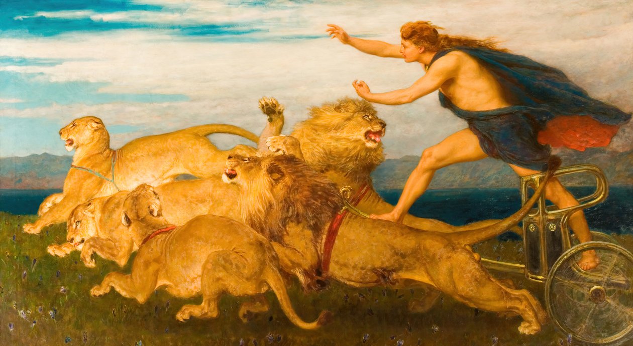 Phoebus Apollo, 1895-8. by Briton Riviere