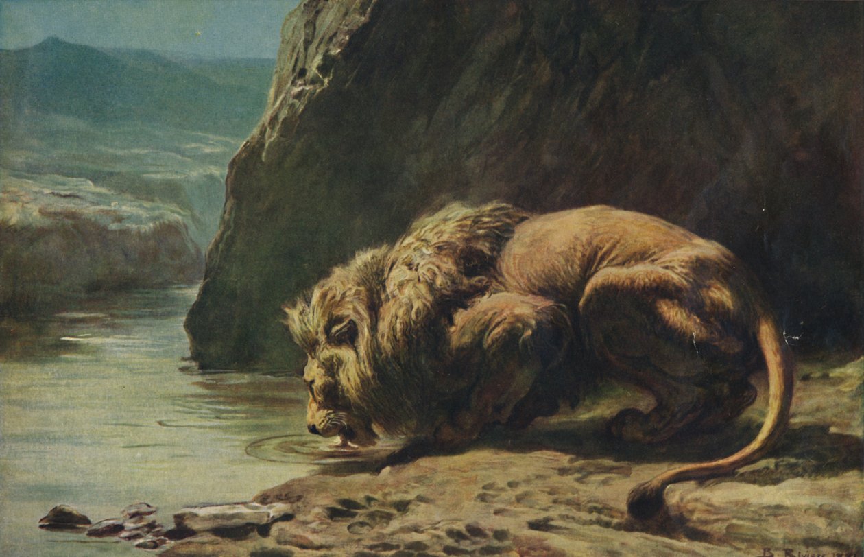 Kral İçecekler, 1881, 1922. by Briton Riviere