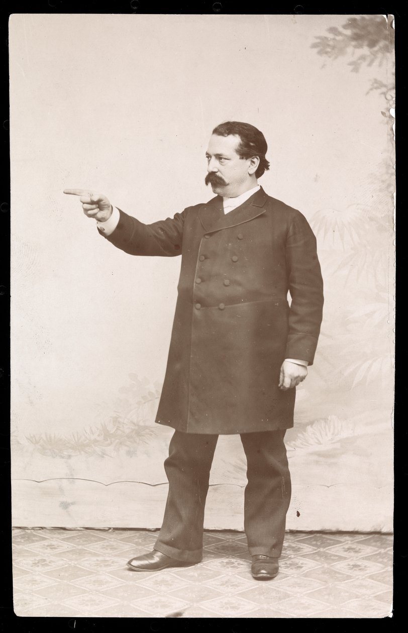 ಕಾರ್ಮಿಕ ನಾಯಕ ಸ್ಯಾಮ್ಯುಯೆಲ್ ಗೊಂಪರ್ಸ್, 1893-4 (ಸಿಲ್ವರ್ ಜೆಲಾಟಿನ್ ಪ್ರಿಂಟ್) ಟರ್ಕ್ by Byron Company