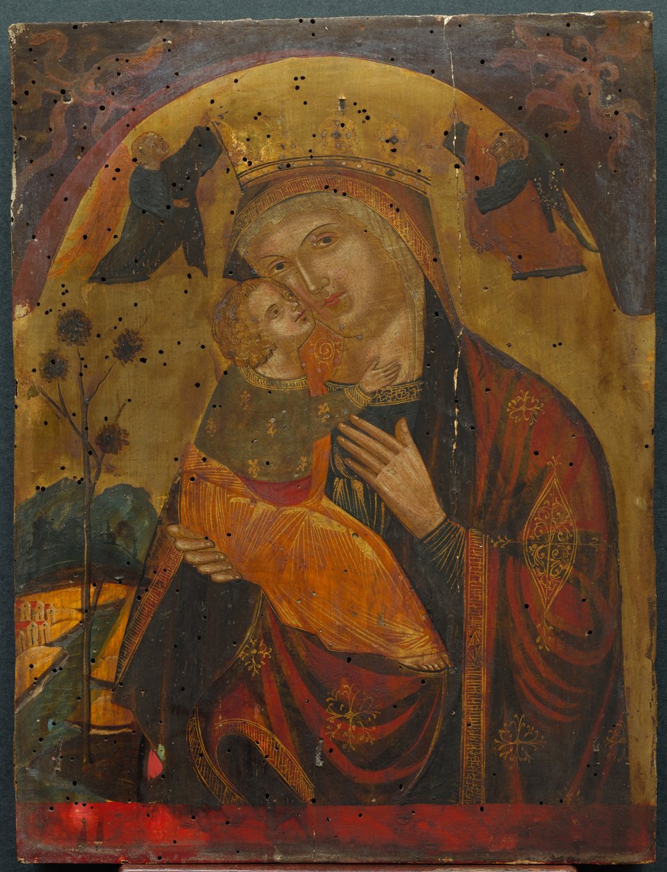 bakire ve çocuk by Byzantine