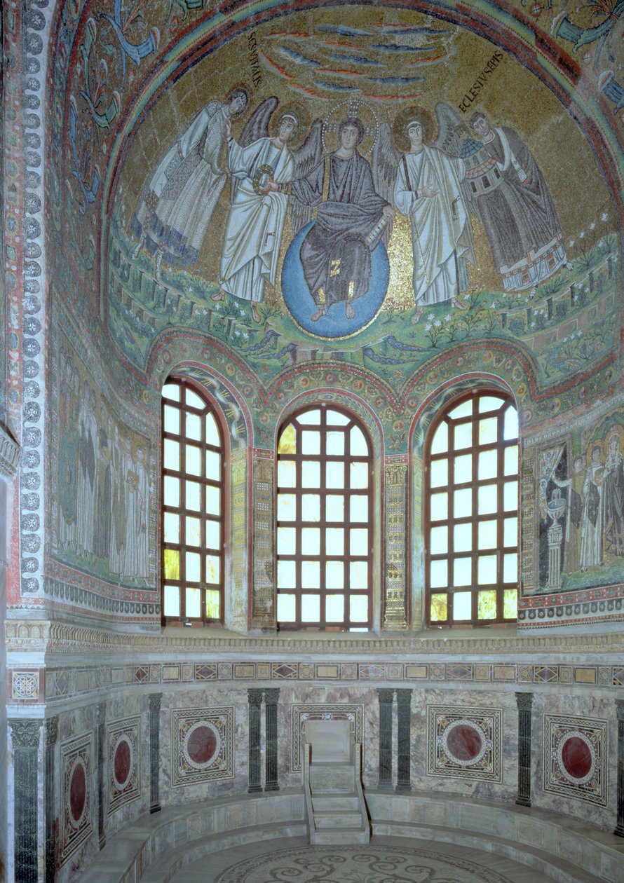 Apsis içi, 6. yy by Byzantine School
