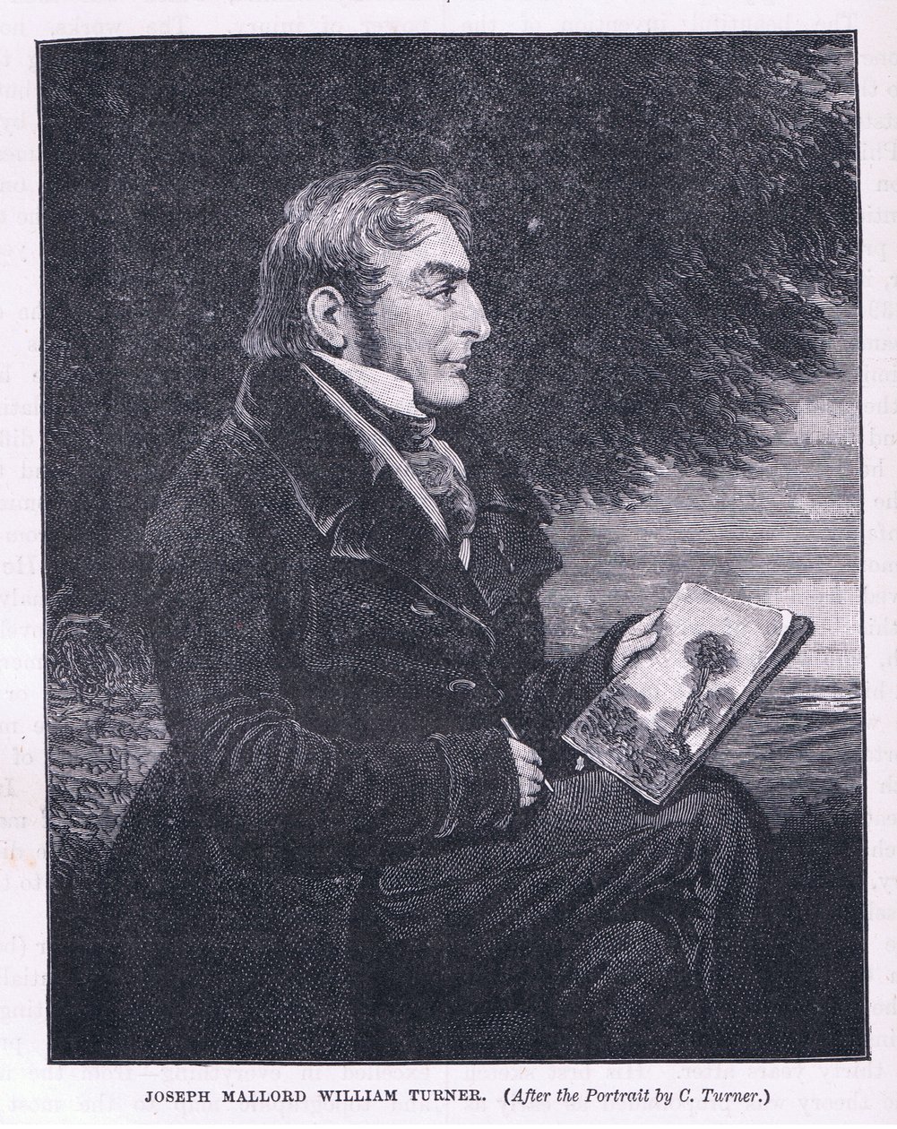 Joseph Mallord William Turner by C. Turner