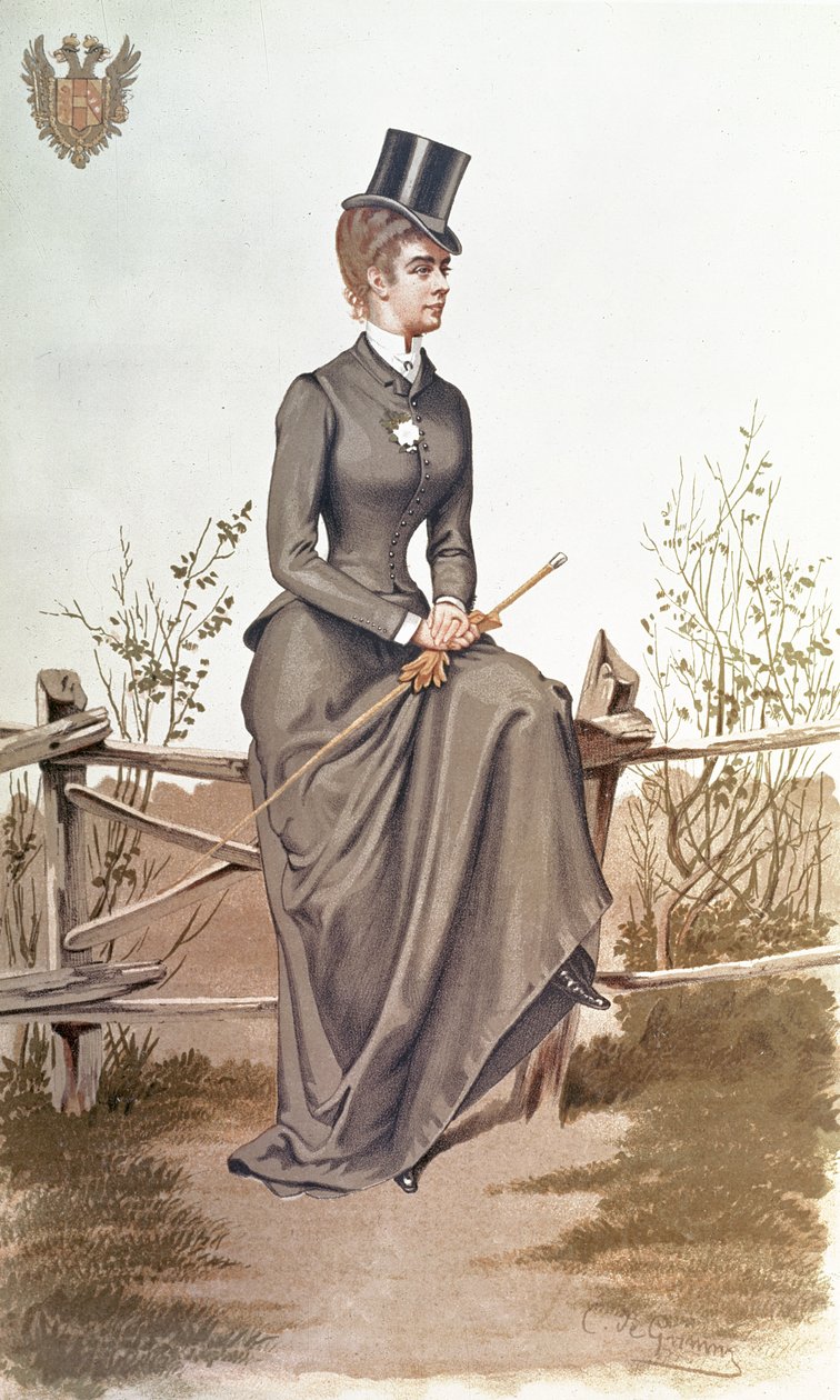 Bavyeralı Elizabeth (1837-96), Vincent Brooks tarafından taş baskılı, Day und Son, pub. Nisan 1884
