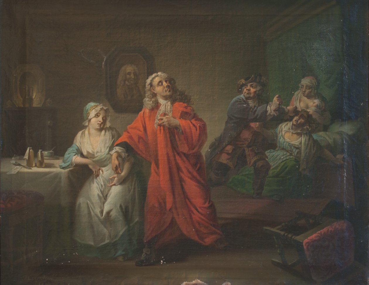 Doğumevi, III. Perde, 6. sahne by C.A. Lorentzen