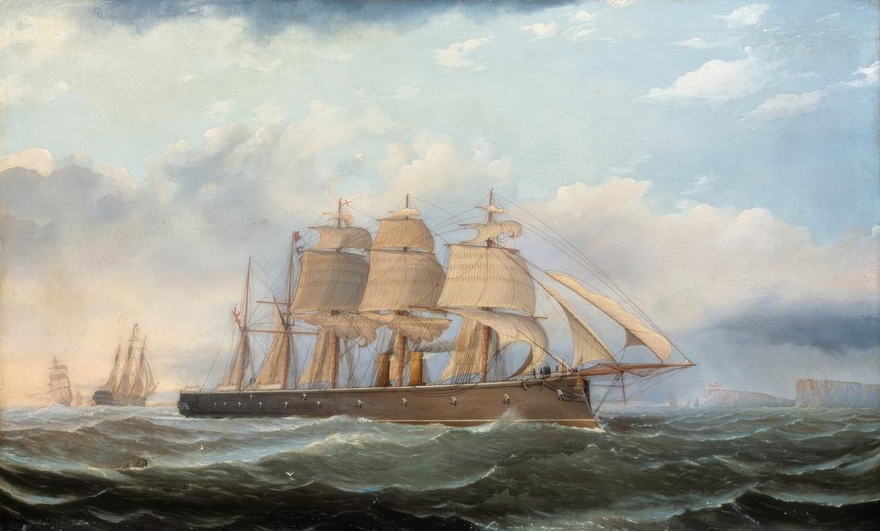 H.M.S. Minotor / Mücevher. v. Miller by C.K. Miller