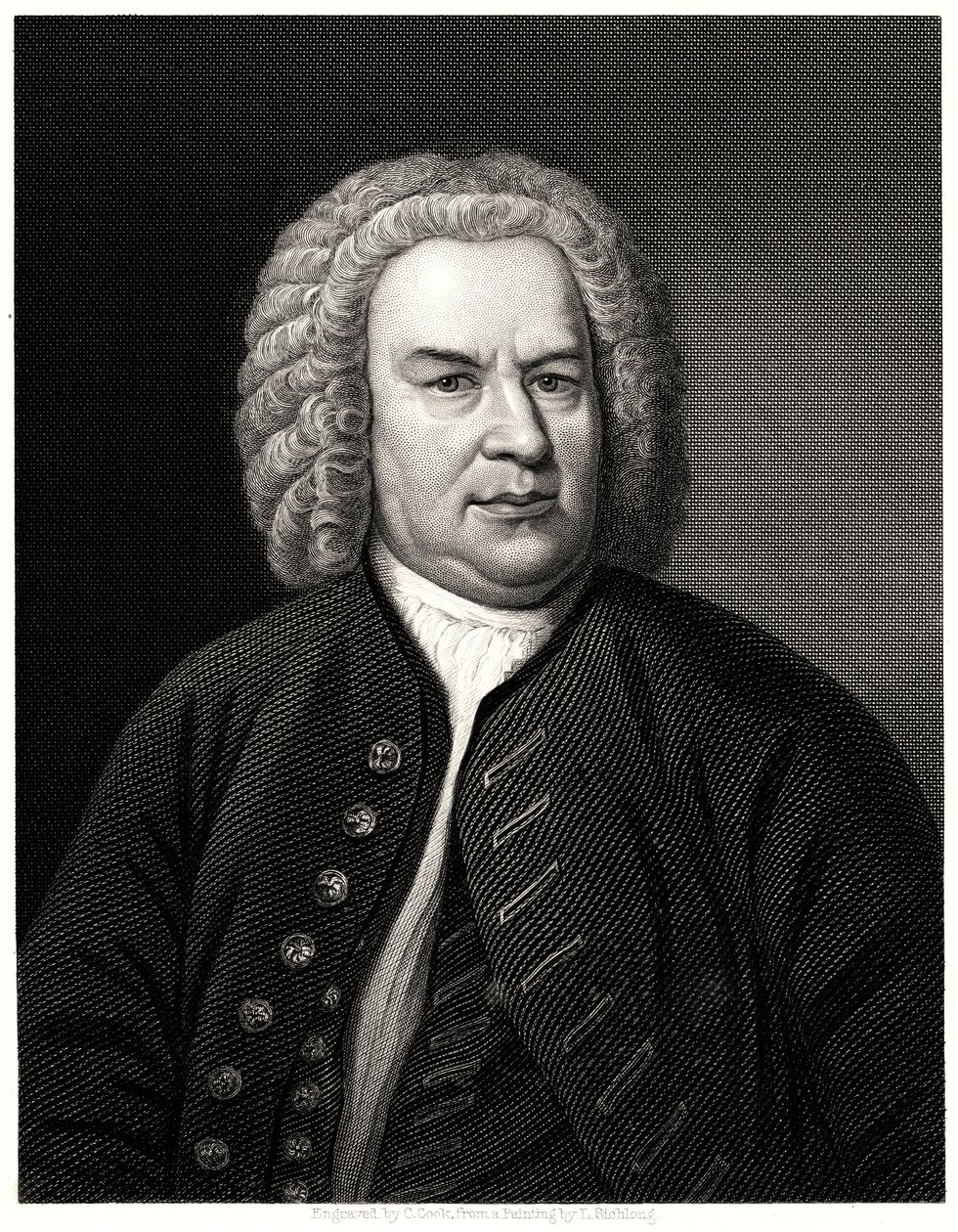 Johann Sebastian Bach, 19. yüzyıl by C. Cook