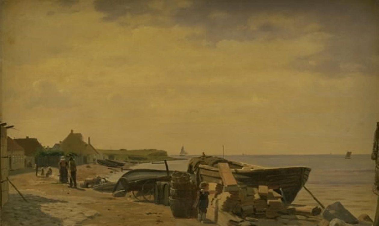Korsør'da kıyı partisi by C. Eckardt