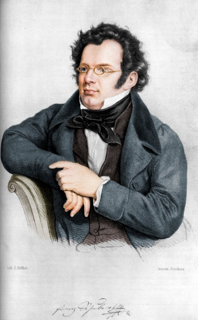 Franz Peter Schubert 1797-1828, Avusturyalı besteci by C Helfert