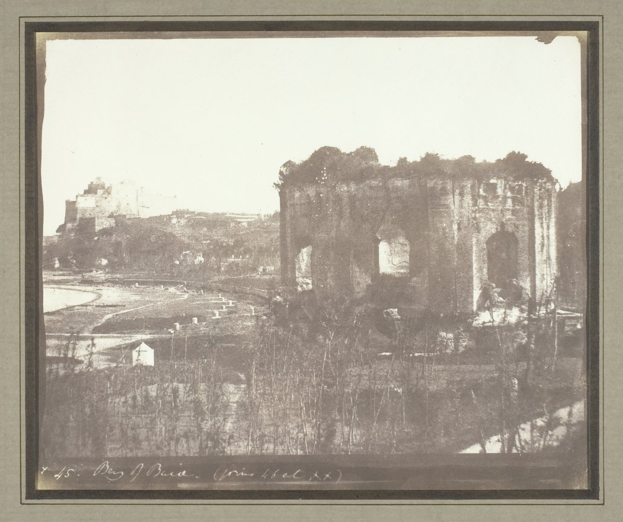 Baia Körfezi, 1846 by Calvert Jones