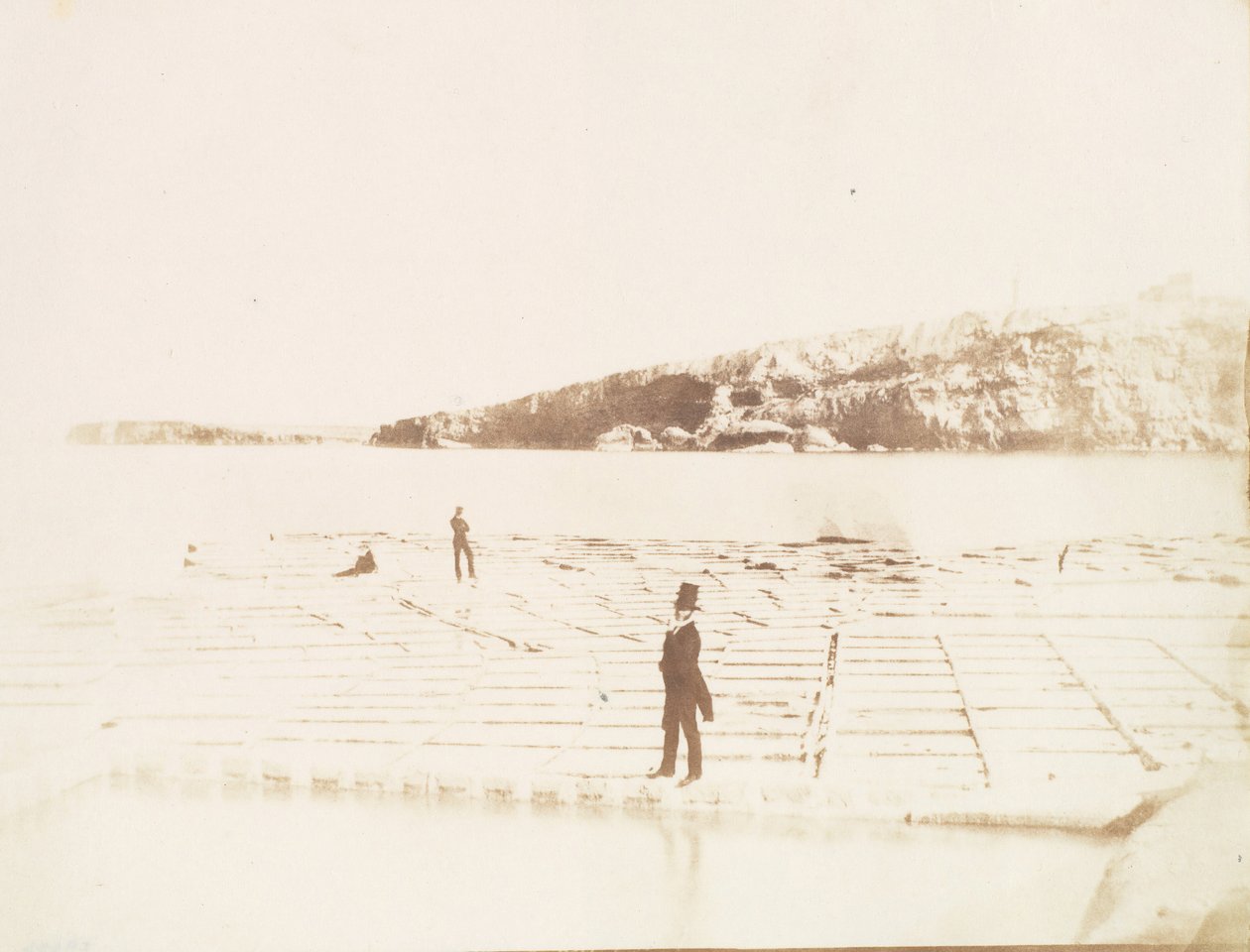 Aziz Paul Körfezi, Malta, Bahar 1846. by Calvert Jones