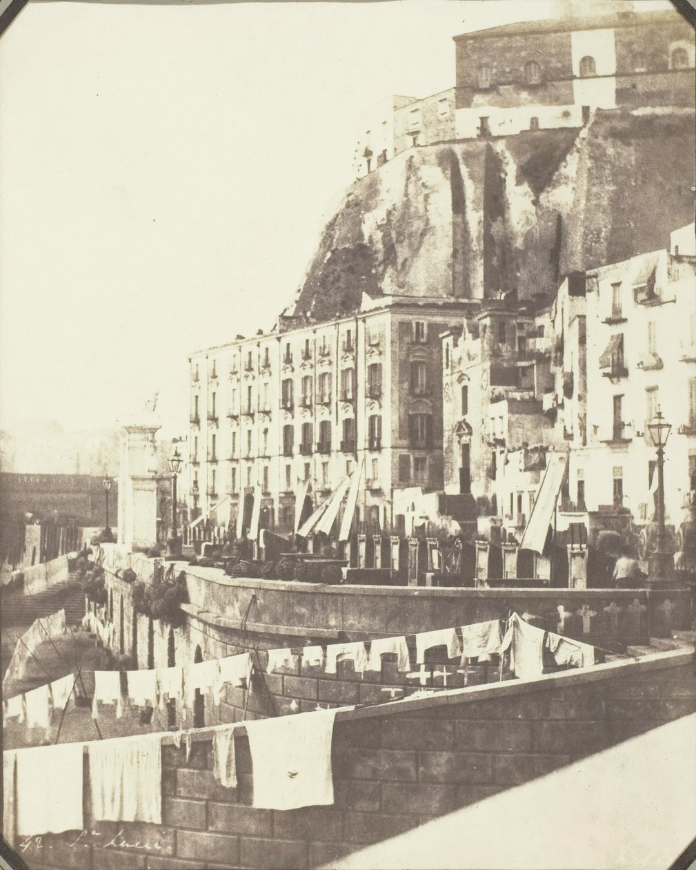 Saint Lucia, Napoli, 1846. by Calvert Jones