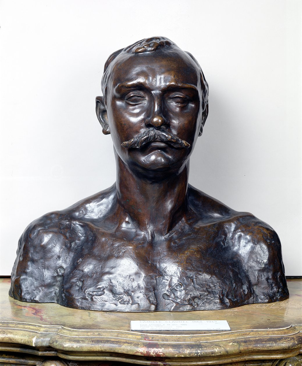 ಪಾಲ್ ಕ್ಲೌಡೆಲ್ (1868-1955) ವಯಸ್ಸು ಮೂವತ್ತೇಳು, 1905 (ಕಂಚಿನ) ಟರ್ಕ್ by Camille Claudel
