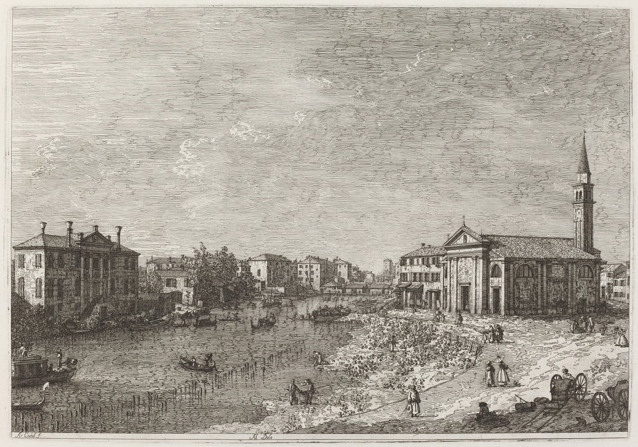Al Dolo, c. 17351746. by Canaletto