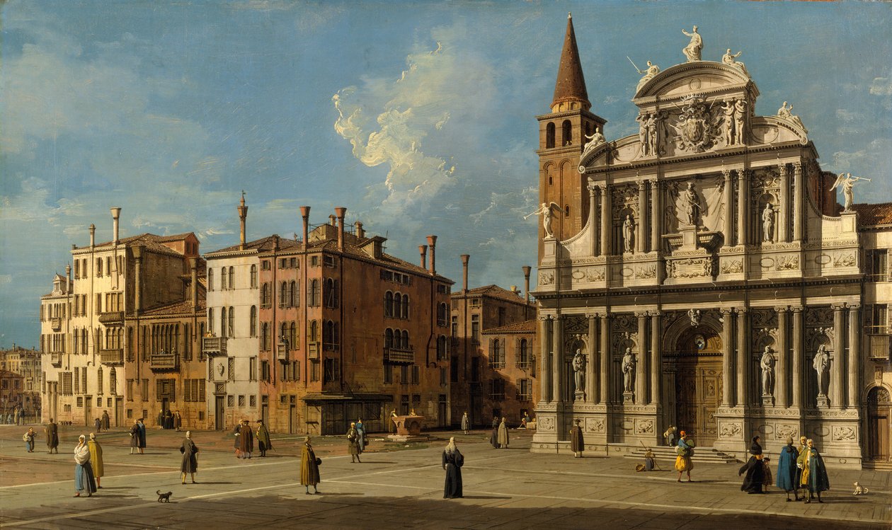 Campo Santa Maria Zobenigo, Venedik, 1730