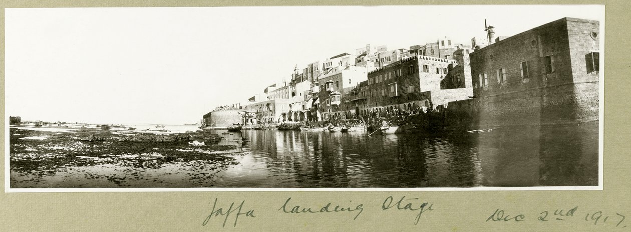 Yafa çıkarma aşaması, 2 Aralık 1917 by Capt. Arthur Rhodes