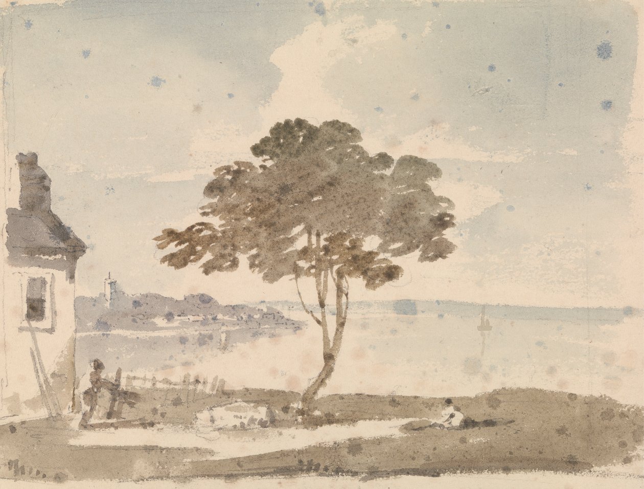 Doğu Cowes, Wight Adası by Capt. Thomas Hastings