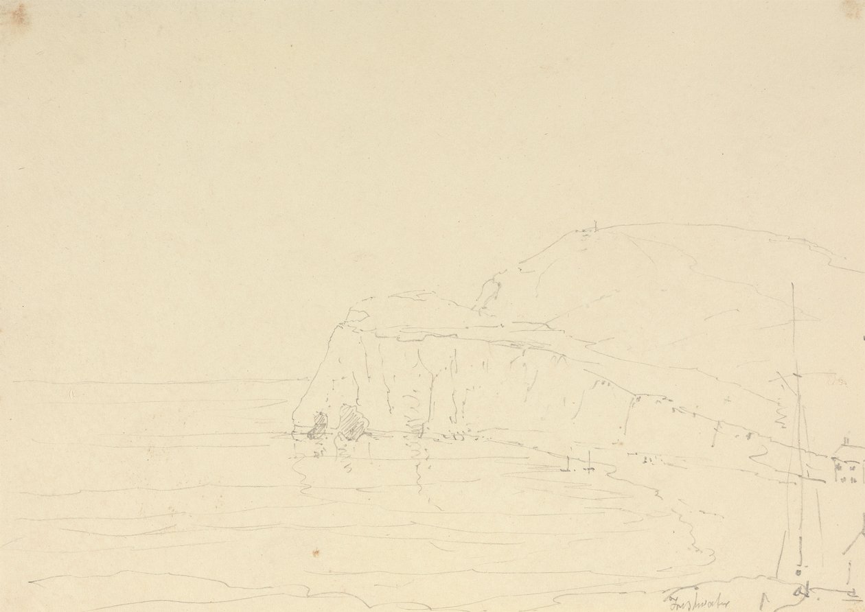Tatlı su, Wight Adası by Capt. Thomas Hastings