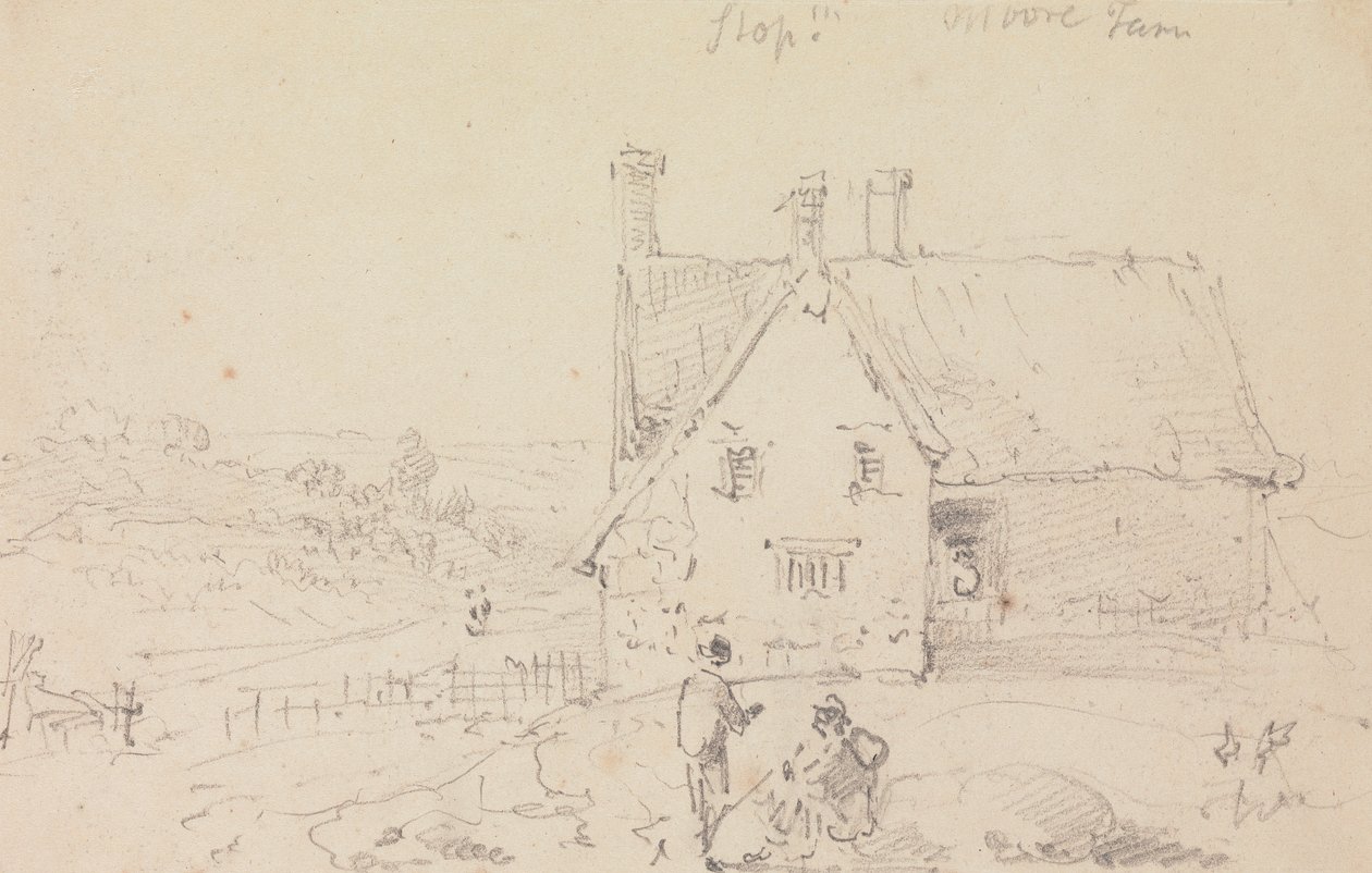 Moore Çiftliği, Wight Adası by Capt. Thomas Hastings