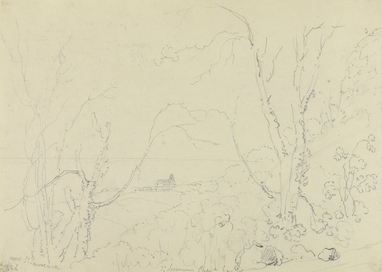 Saint Lawrence, Wight Adası yakınında by Capt. Thomas Hastings