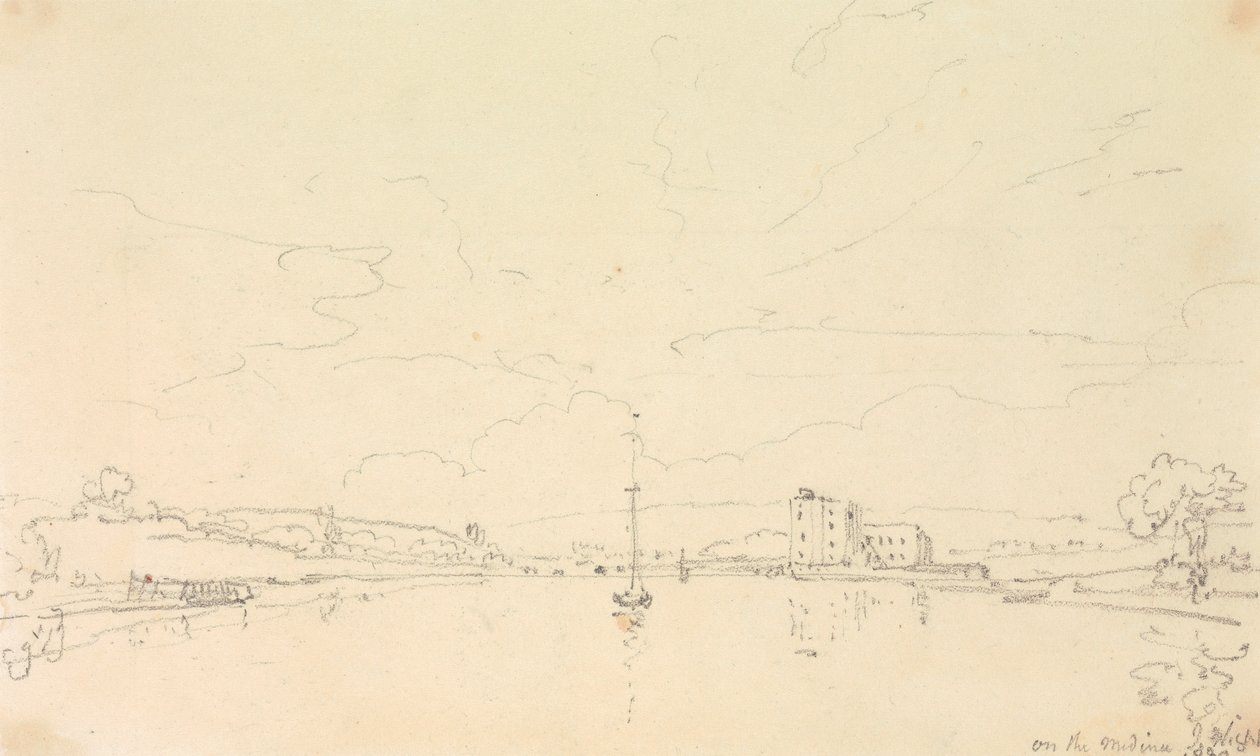 Medine'de, Wight Adası'nda by Capt. Thomas Hastings