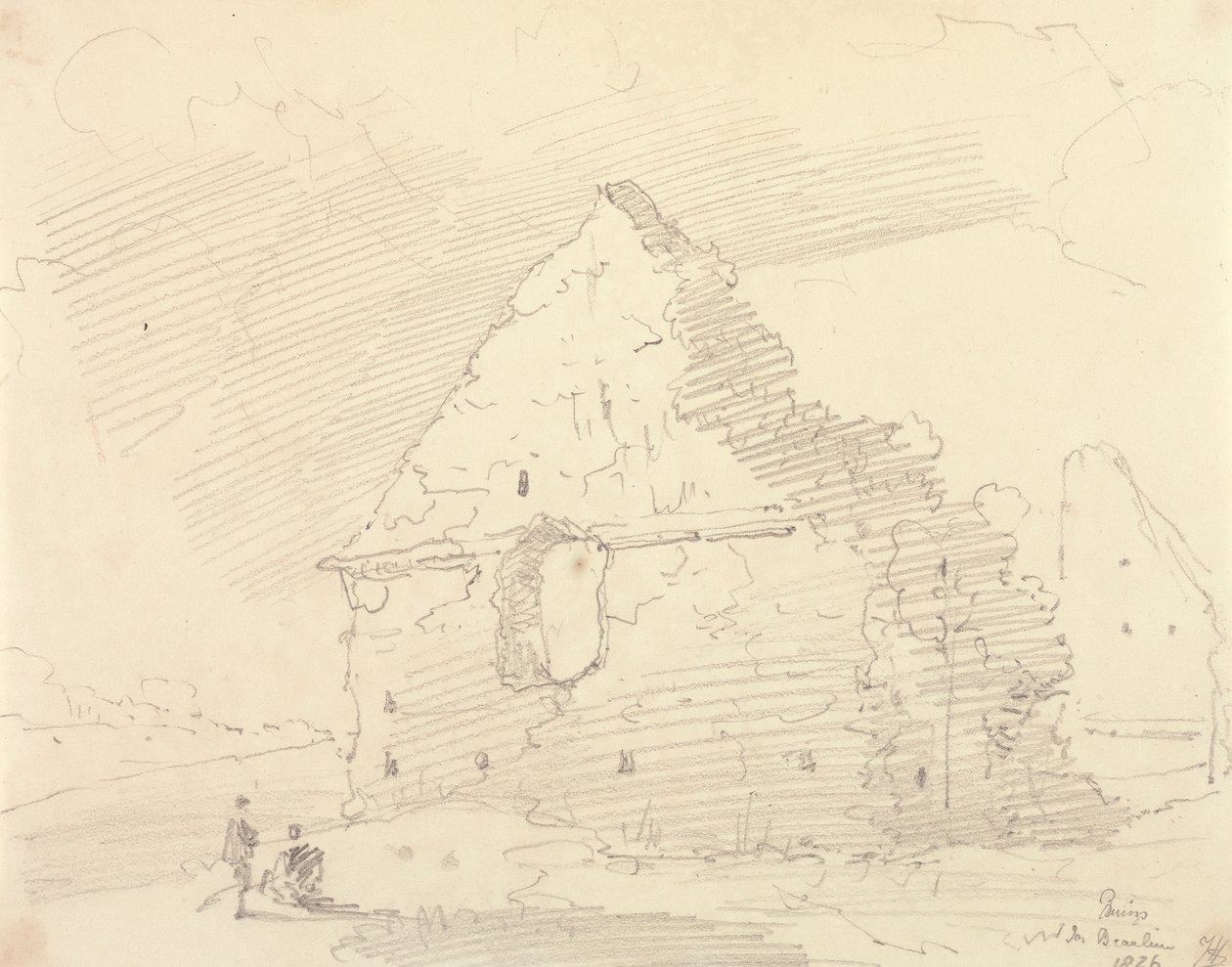 Beaulieu'daki harabeler by Capt. Thomas Hastings