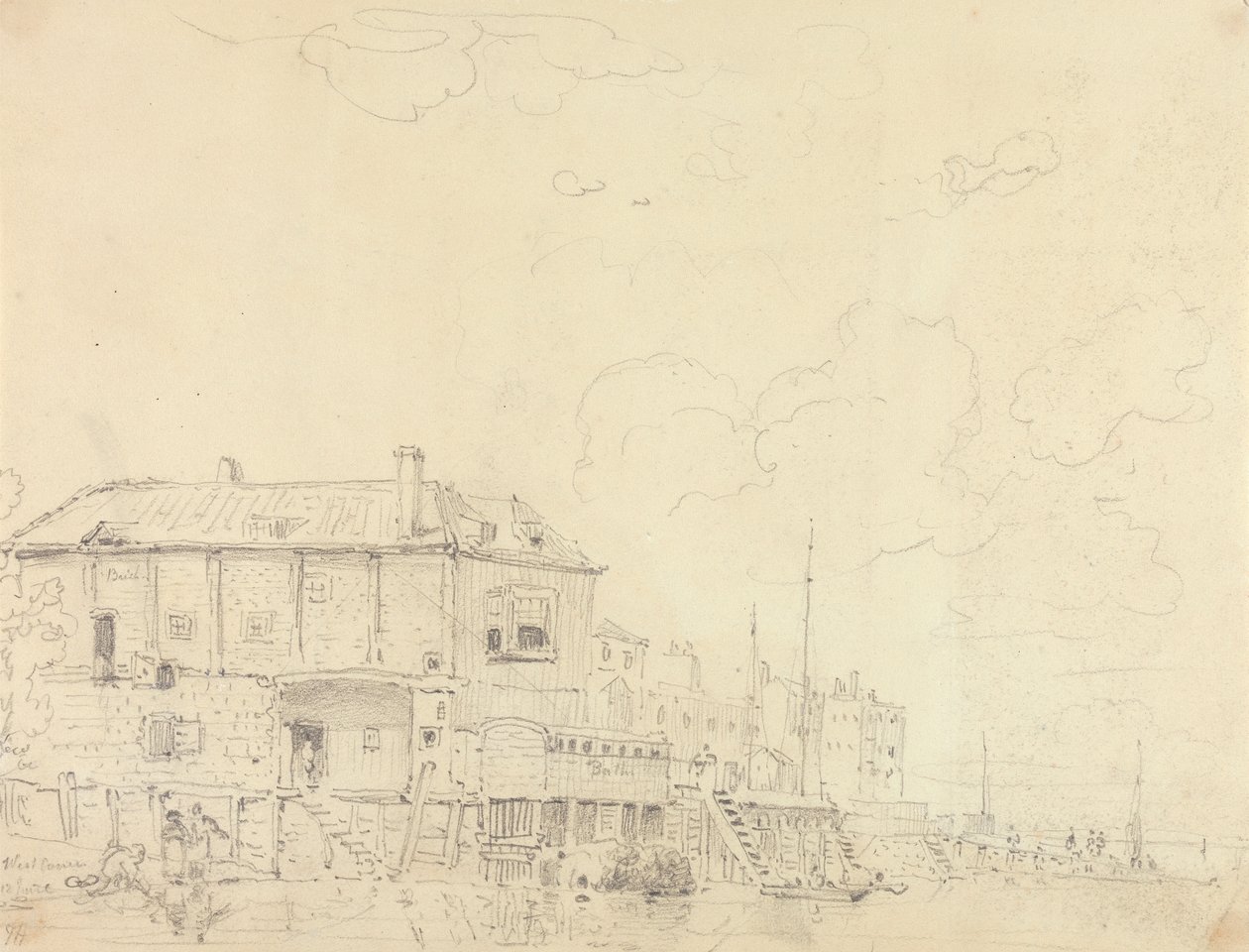 Batı Cowes, 12 Haziran by Capt. Thomas Hastings