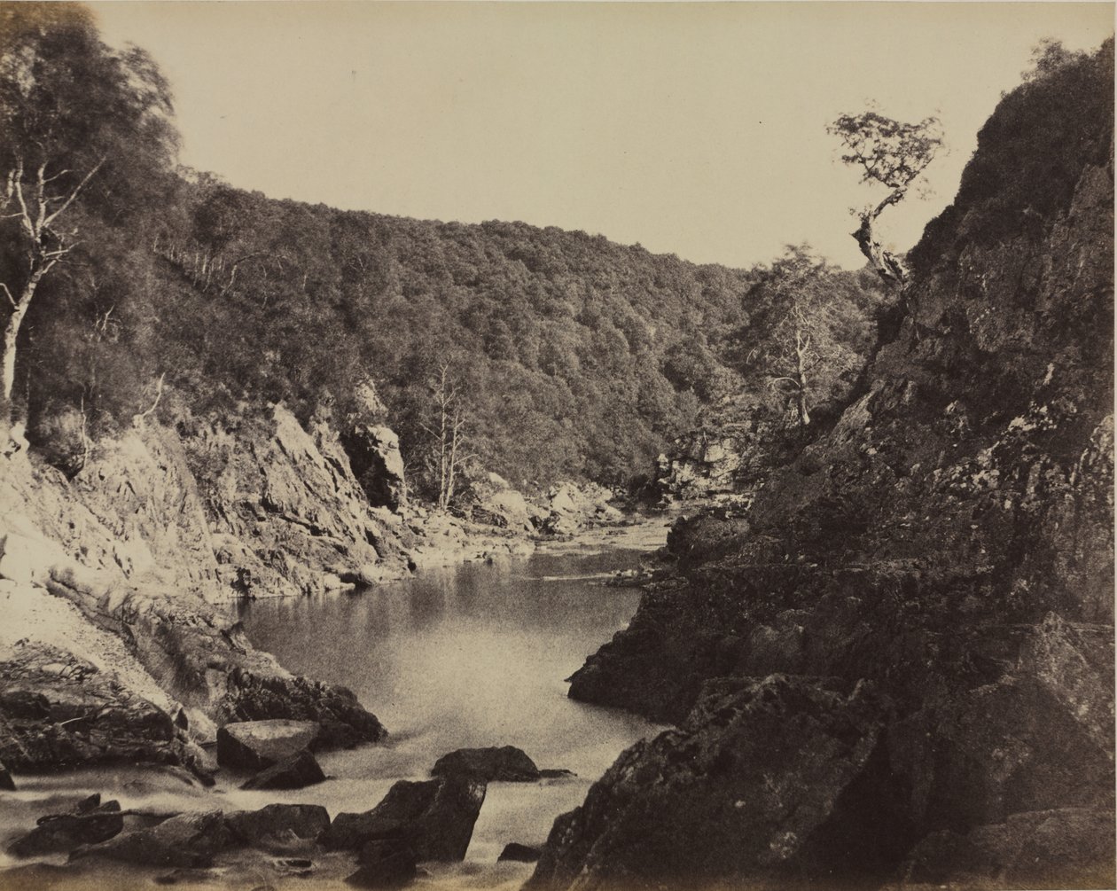Nehir Manzarası, İskoçya, c. 1858. by Captain Horatio Ross