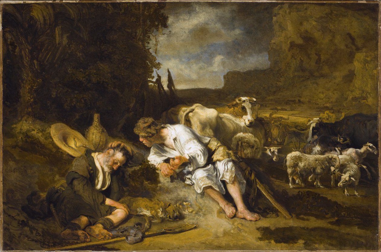 Merkür ve Argus, 1645-1647 by Carel Fabritius