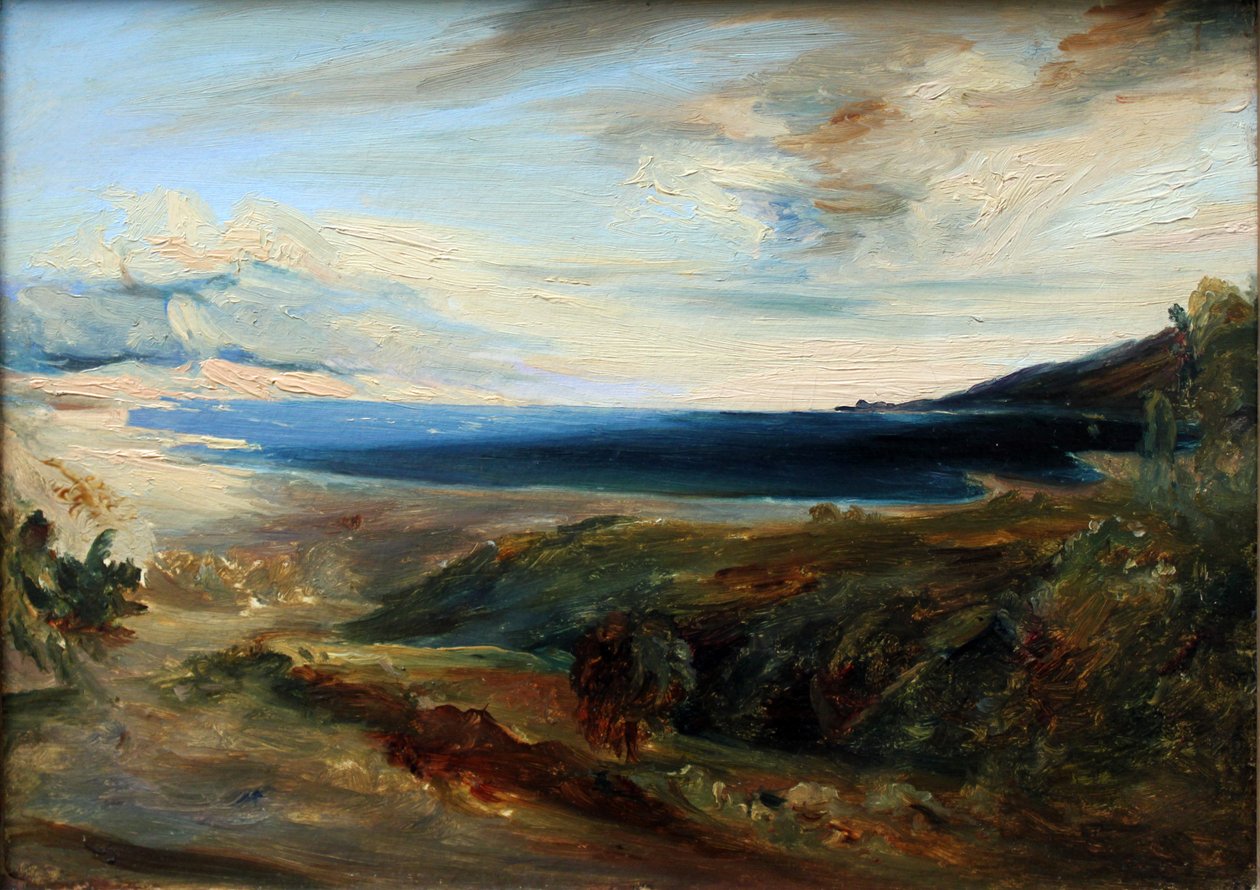 İtalyan Körfezi by Carl Blechen