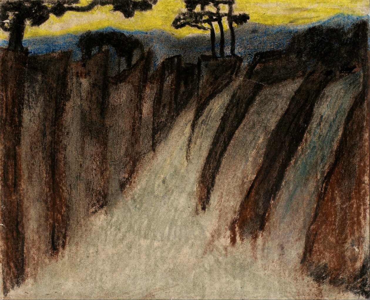 İsimsiz (alacakaranlık manzarası) by Carl Fredrik Hill