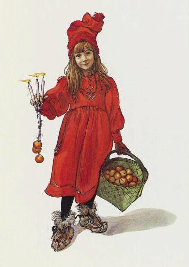 Iduna olarak Brita by Carl Larsson
