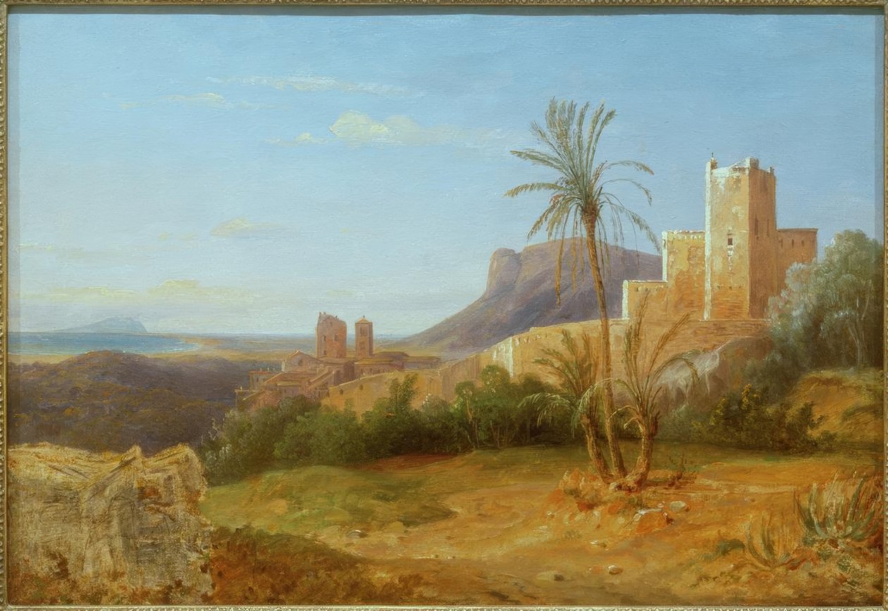 C.Morgenstern, Terracina by Carl Morgenstern