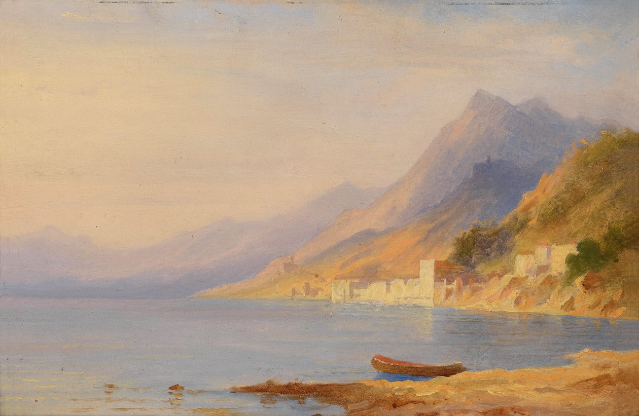 Güney kıyı manzarası by Carl Morgenstern