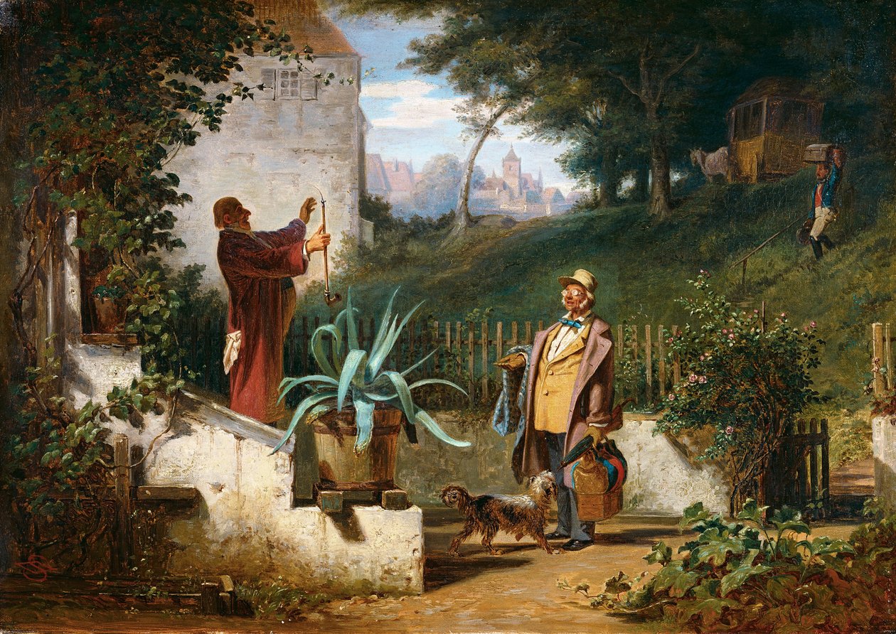 Çocukluk arkadaşı by Carl Spitzweg